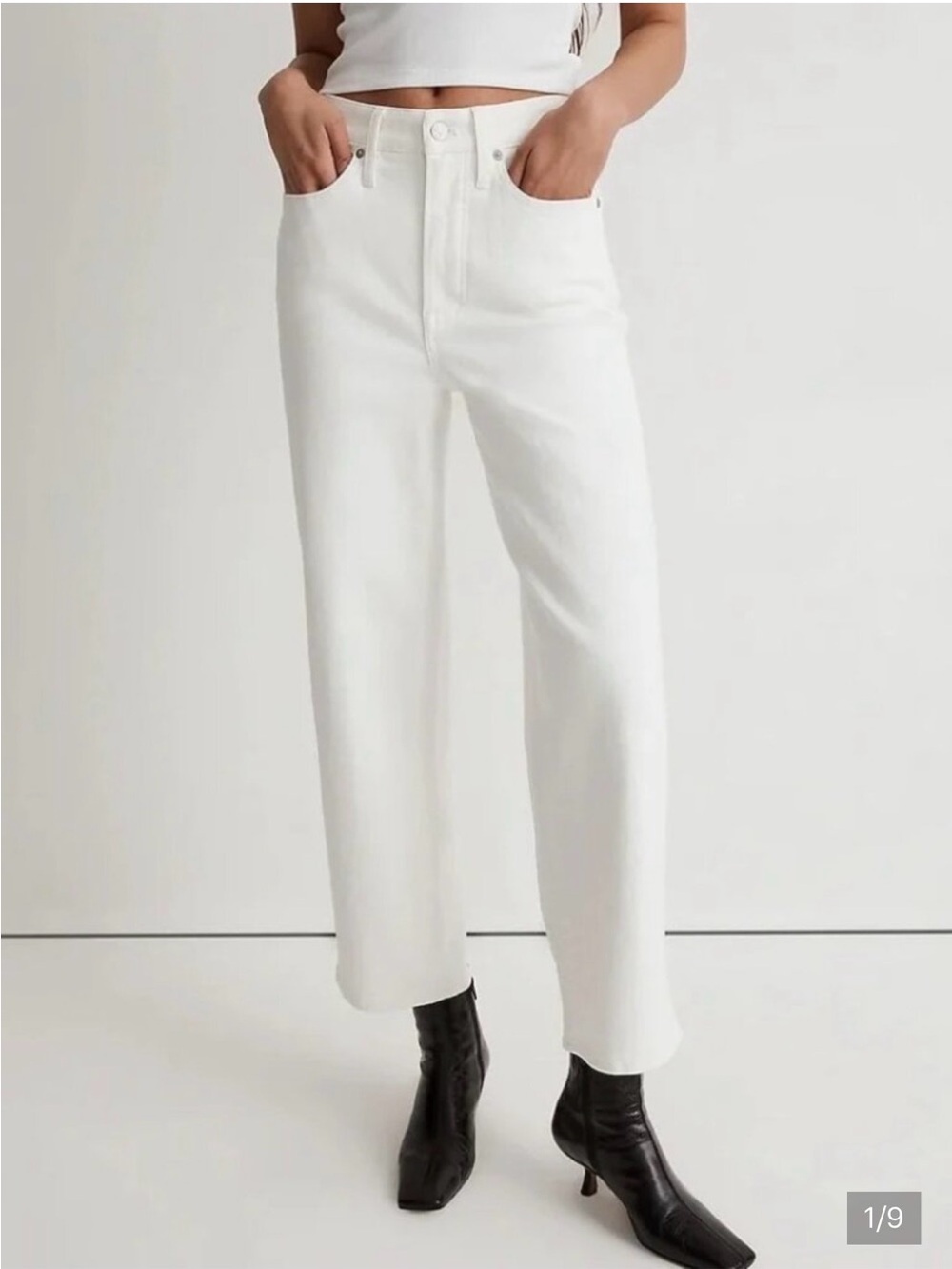 Madewell Perfect Vintage Crop wide leg